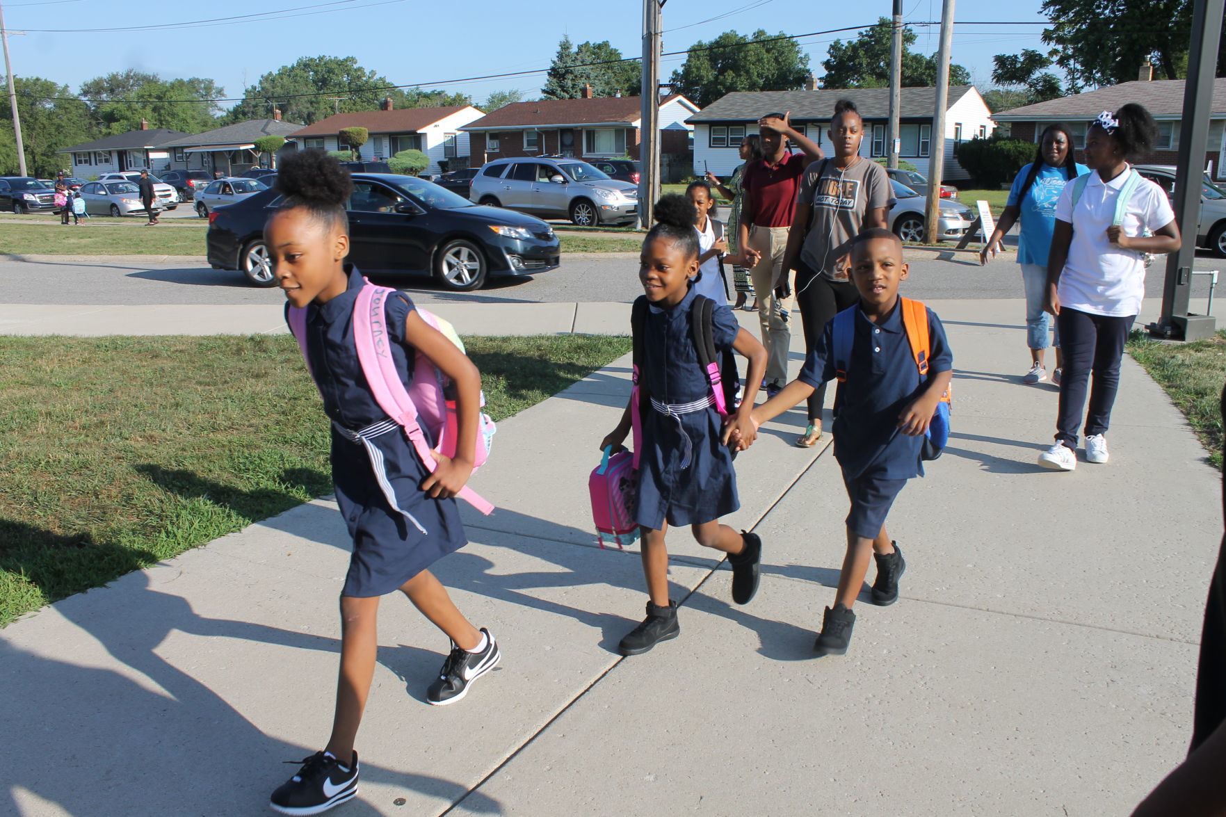 Back to school: Frankie McCullough Academy